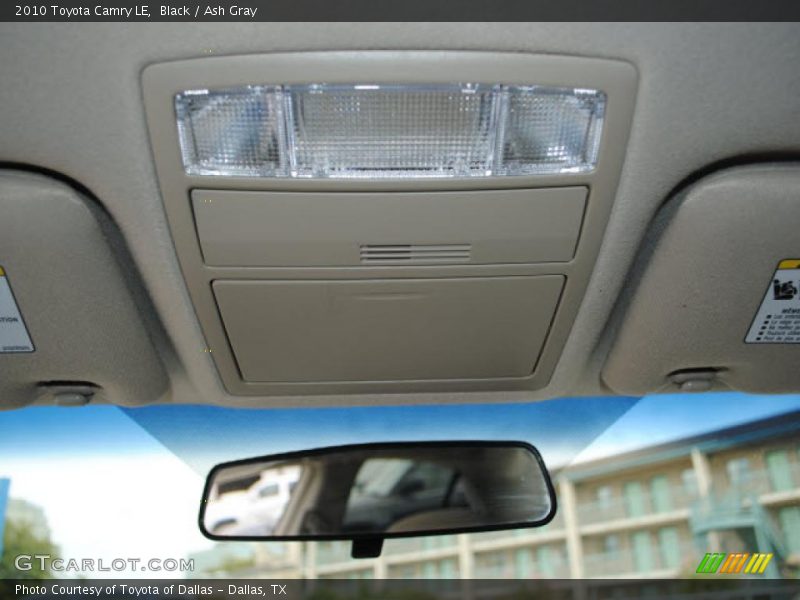 Black / Ash Gray 2010 Toyota Camry LE