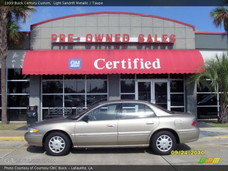 Light Sandrift Metallic / Taupe 1999 Buick Century Custom