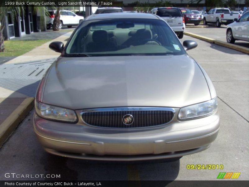 Light Sandrift Metallic / Taupe 1999 Buick Century Custom