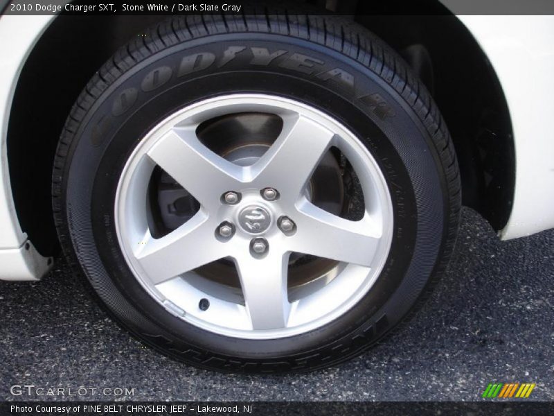Stone White / Dark Slate Gray 2010 Dodge Charger SXT