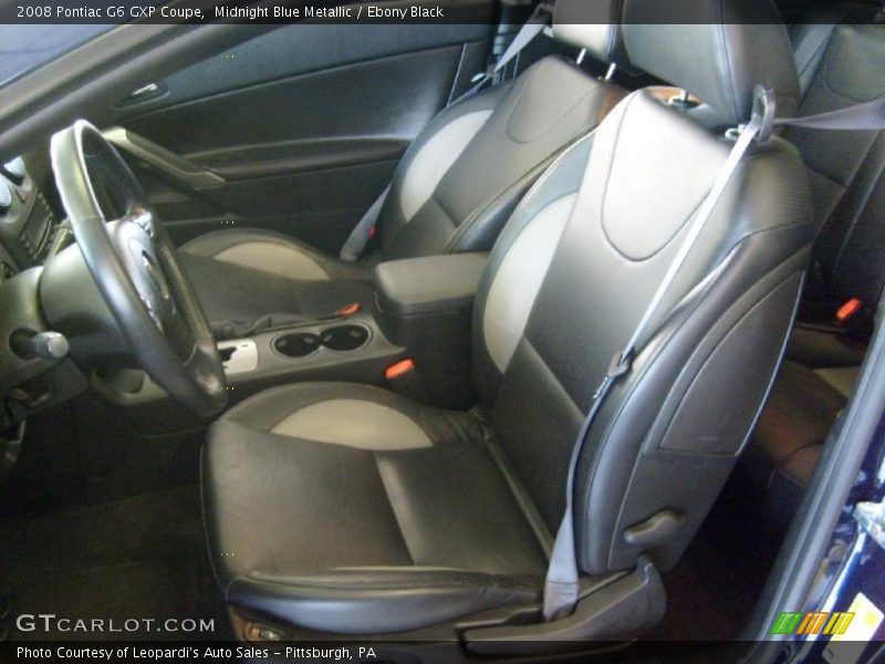 Midnight Blue Metallic / Ebony Black 2008 Pontiac G6 GXP Coupe