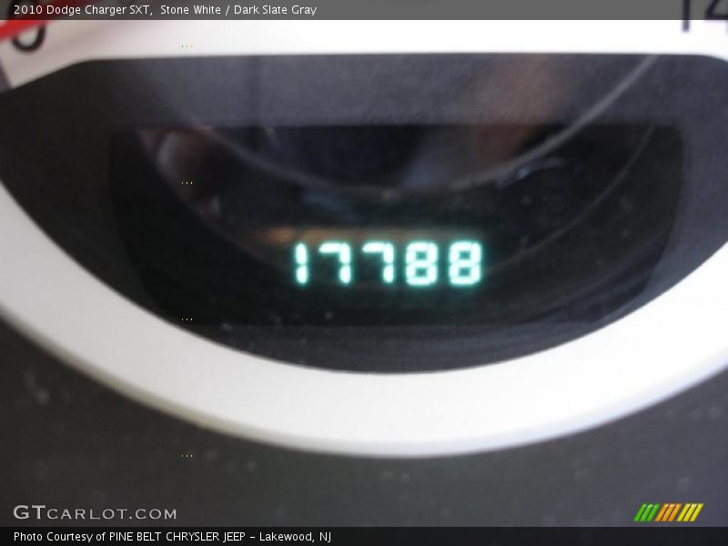 Stone White / Dark Slate Gray 2010 Dodge Charger SXT