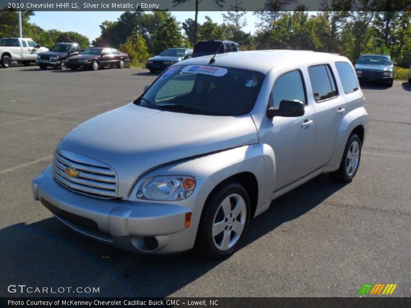 Silver Ice Metallic / Ebony 2010 Chevrolet HHR LS
