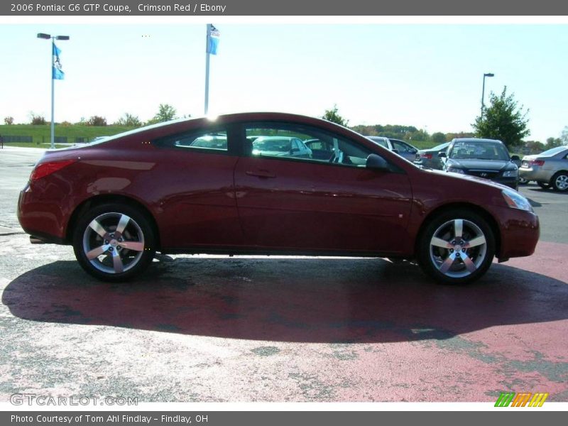 Crimson Red / Ebony 2006 Pontiac G6 GTP Coupe