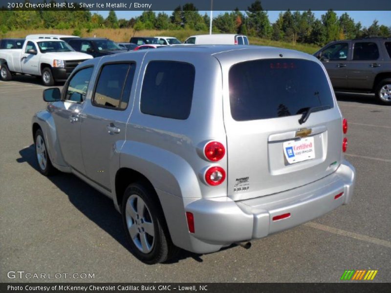Silver Ice Metallic / Ebony 2010 Chevrolet HHR LS