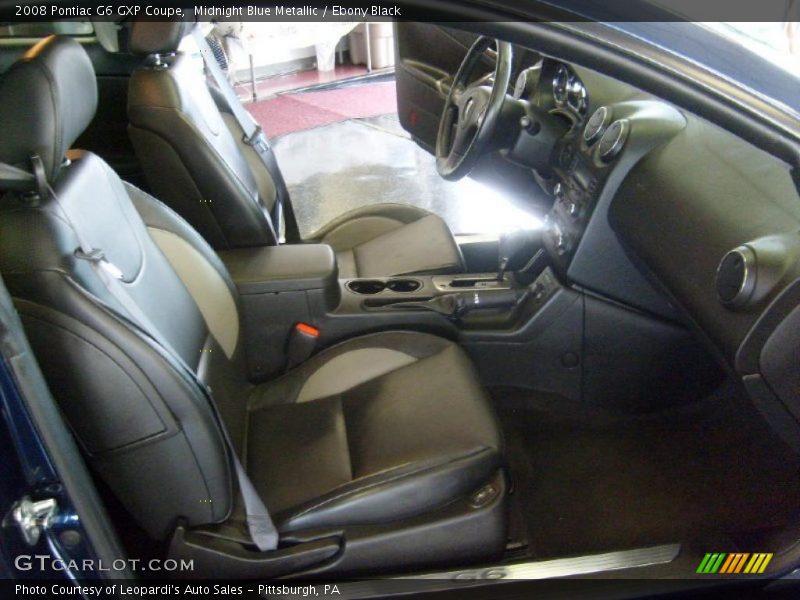 Midnight Blue Metallic / Ebony Black 2008 Pontiac G6 GXP Coupe