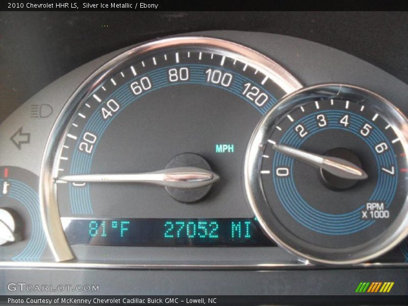 Silver Ice Metallic / Ebony 2010 Chevrolet HHR LS