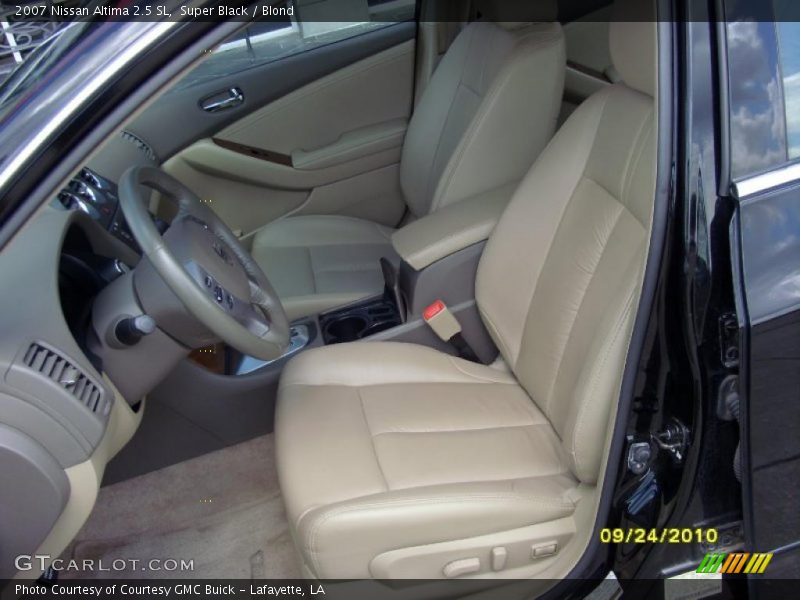 Super Black / Blond 2007 Nissan Altima 2.5 SL