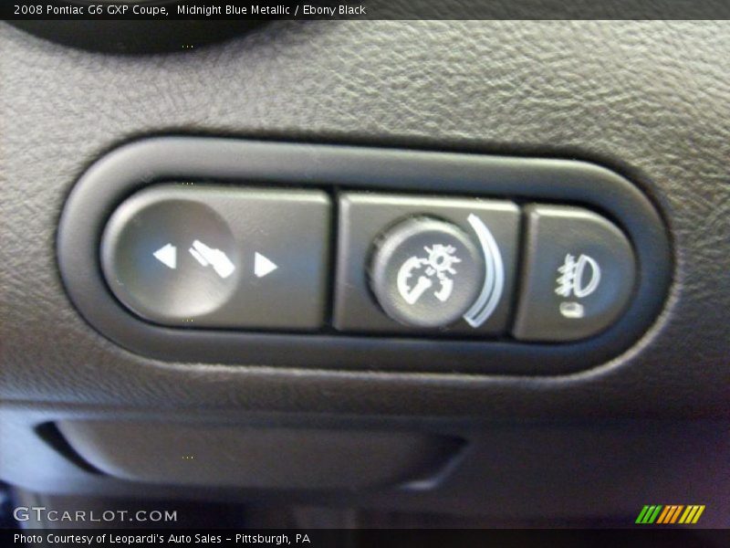 Midnight Blue Metallic / Ebony Black 2008 Pontiac G6 GXP Coupe