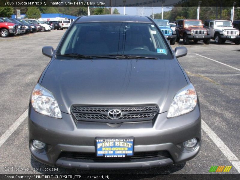 Phantom Gray Pearl / Dark Gray 2006 Toyota Matrix XR