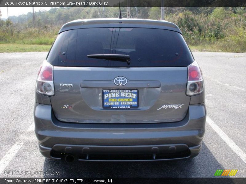 Phantom Gray Pearl / Dark Gray 2006 Toyota Matrix XR