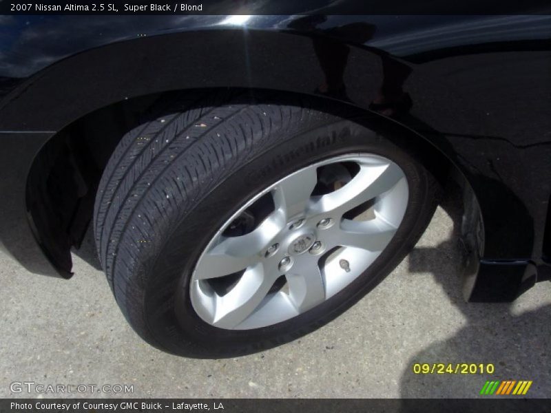 Super Black / Blond 2007 Nissan Altima 2.5 SL