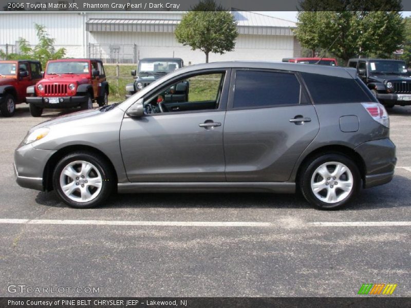 Phantom Gray Pearl / Dark Gray 2006 Toyota Matrix XR
