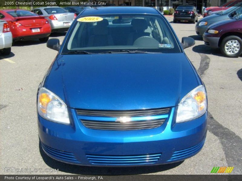 Arrival Blue Metallic / Gray 2005 Chevrolet Cobalt Sedan