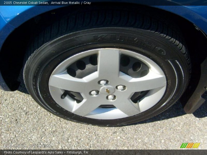 Arrival Blue Metallic / Gray 2005 Chevrolet Cobalt Sedan