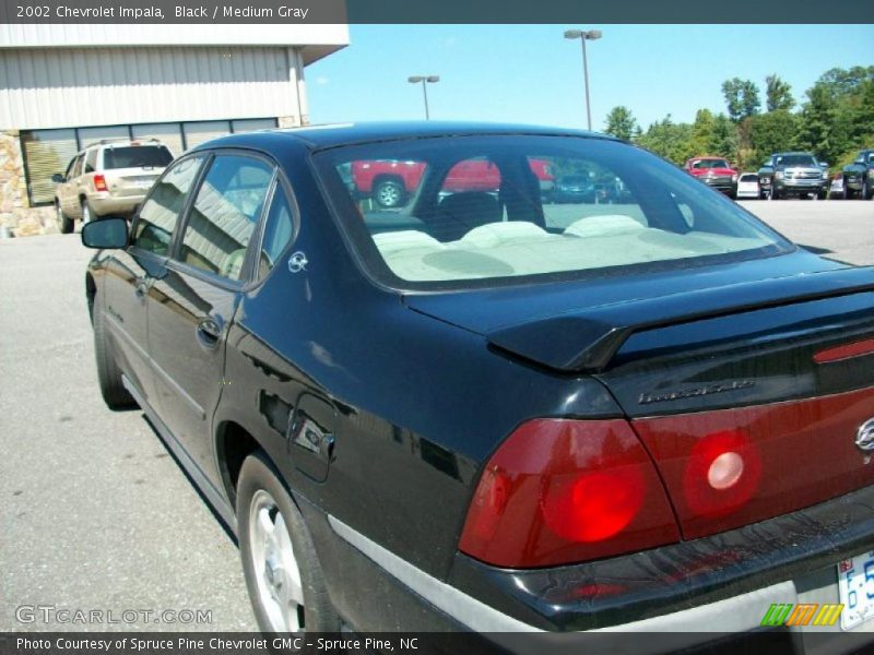 Black / Medium Gray 2002 Chevrolet Impala