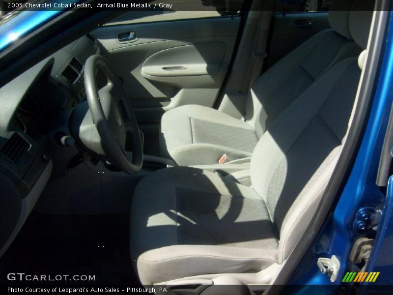 Arrival Blue Metallic / Gray 2005 Chevrolet Cobalt Sedan