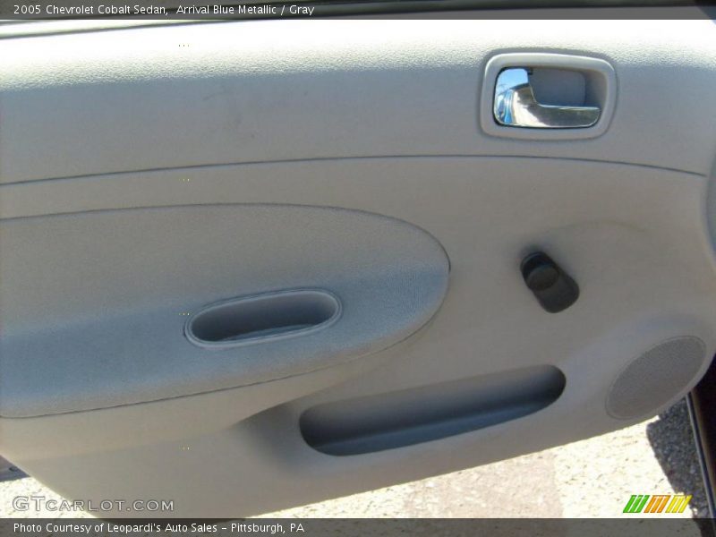 Arrival Blue Metallic / Gray 2005 Chevrolet Cobalt Sedan