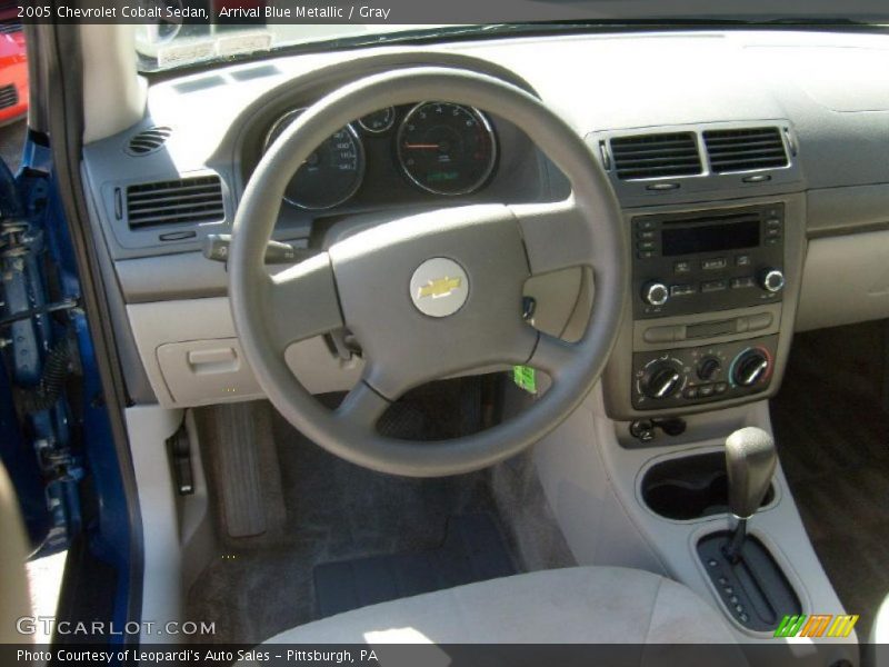 Arrival Blue Metallic / Gray 2005 Chevrolet Cobalt Sedan
