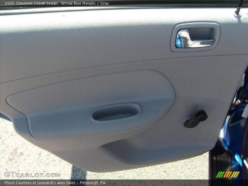 Arrival Blue Metallic / Gray 2005 Chevrolet Cobalt Sedan