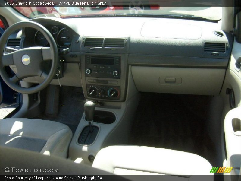 Arrival Blue Metallic / Gray 2005 Chevrolet Cobalt Sedan