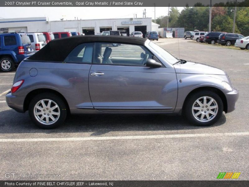 Opal Gray Metallic / Pastel Slate Gray 2007 Chrysler PT Cruiser Convertible
