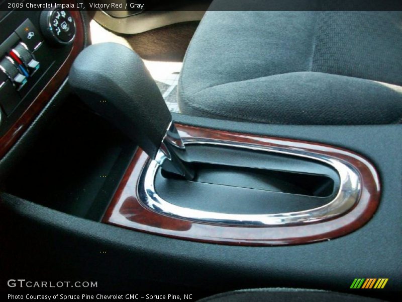 Victory Red / Gray 2009 Chevrolet Impala LT