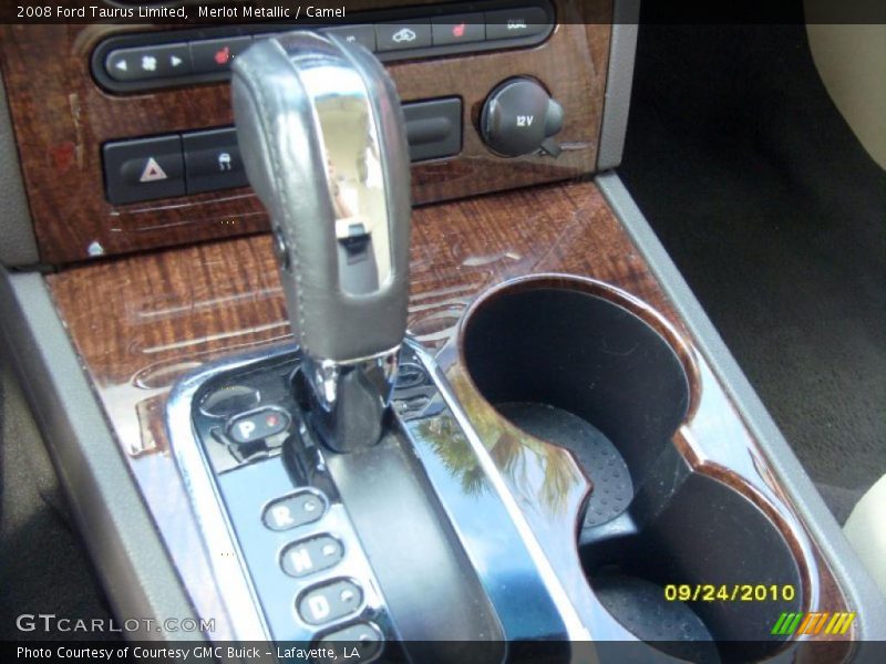 Merlot Metallic / Camel 2008 Ford Taurus Limited