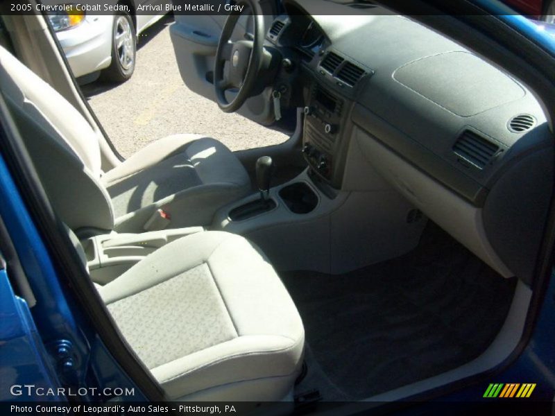 Arrival Blue Metallic / Gray 2005 Chevrolet Cobalt Sedan