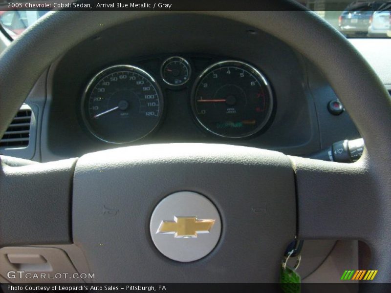 Arrival Blue Metallic / Gray 2005 Chevrolet Cobalt Sedan