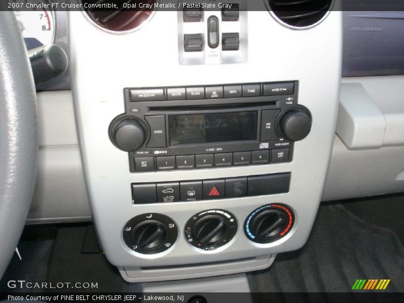 Opal Gray Metallic / Pastel Slate Gray 2007 Chrysler PT Cruiser Convertible