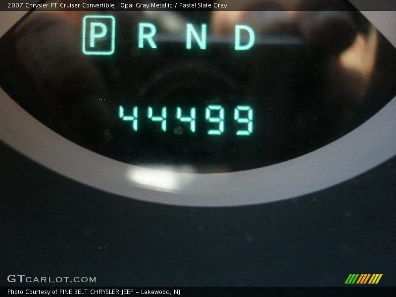 Opal Gray Metallic / Pastel Slate Gray 2007 Chrysler PT Cruiser Convertible