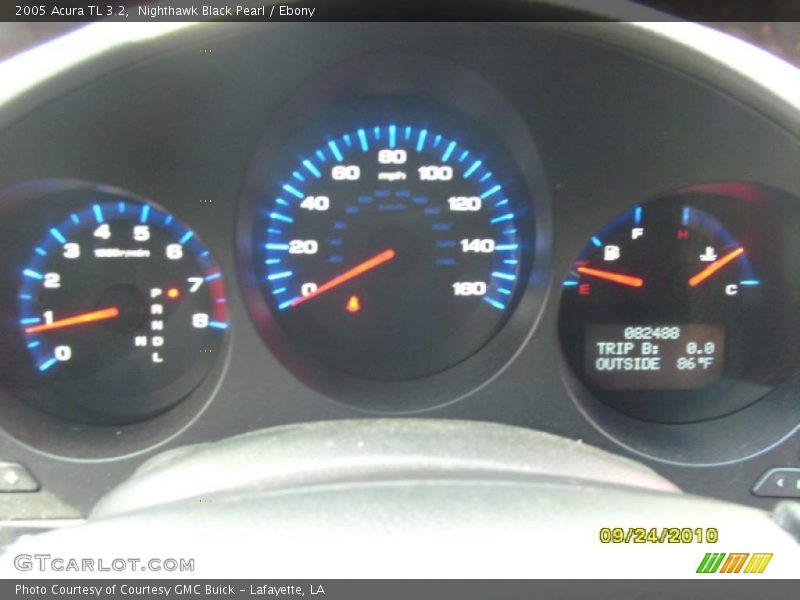 Nighthawk Black Pearl / Ebony 2005 Acura TL 3.2