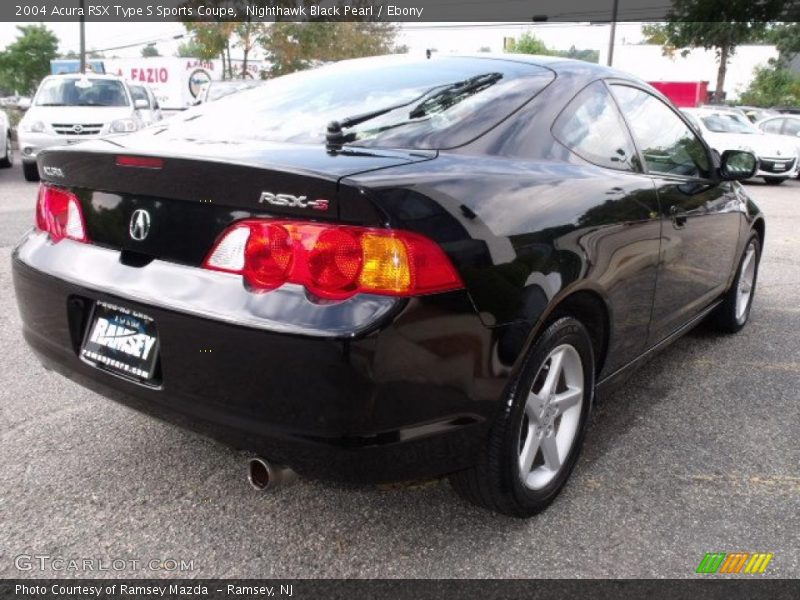 Nighthawk Black Pearl / Ebony 2004 Acura RSX Type S Sports Coupe