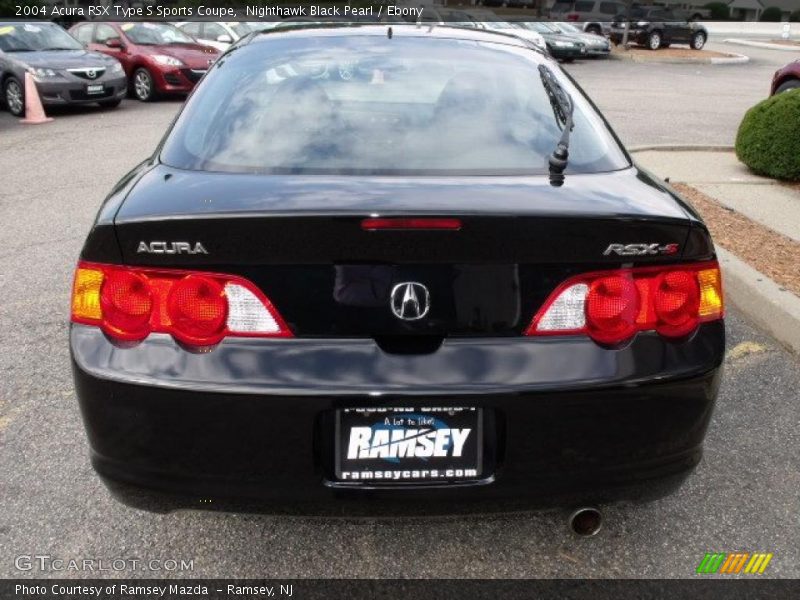 Nighthawk Black Pearl / Ebony 2004 Acura RSX Type S Sports Coupe