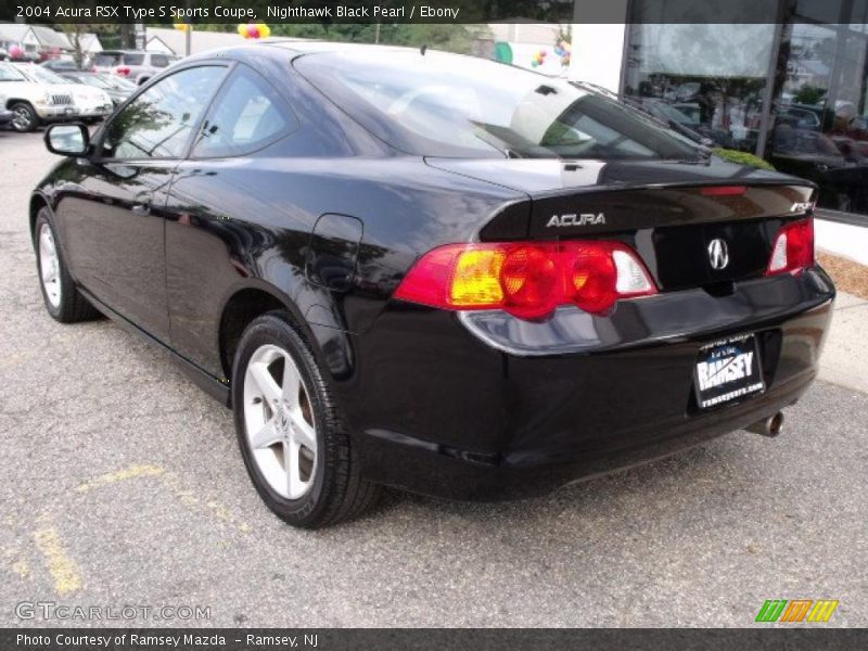 Nighthawk Black Pearl / Ebony 2004 Acura RSX Type S Sports Coupe