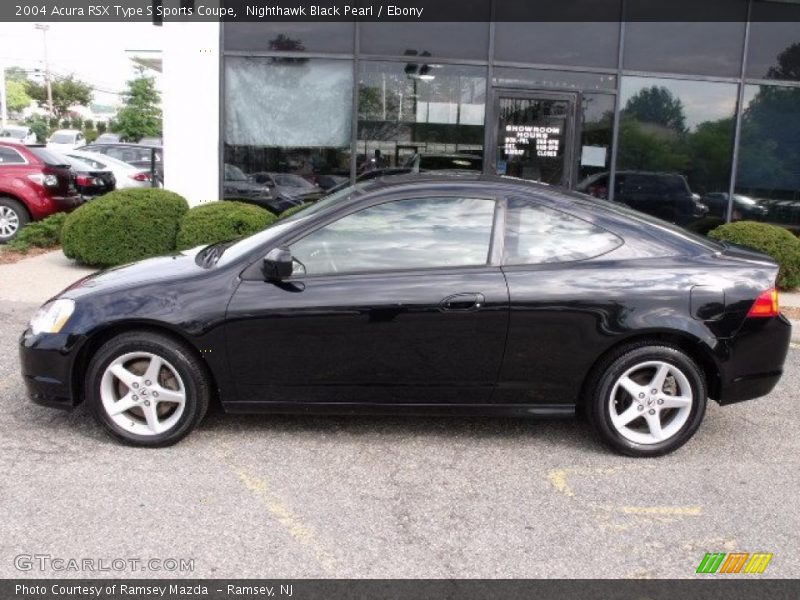 Nighthawk Black Pearl / Ebony 2004 Acura RSX Type S Sports Coupe