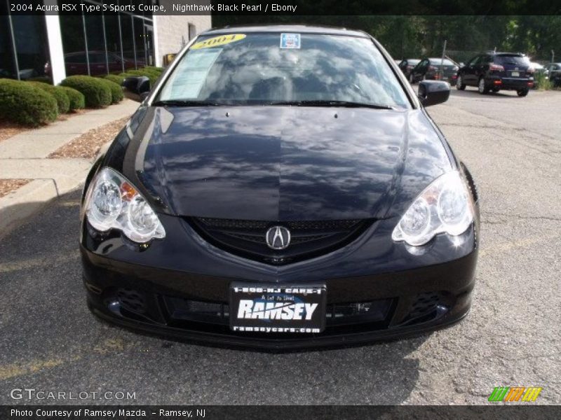 Nighthawk Black Pearl / Ebony 2004 Acura RSX Type S Sports Coupe