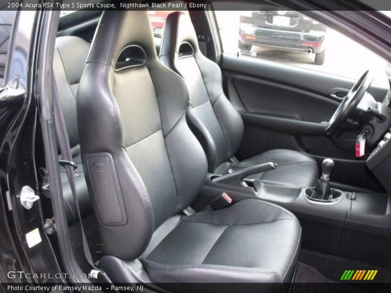 Nighthawk Black Pearl / Ebony 2004 Acura RSX Type S Sports Coupe