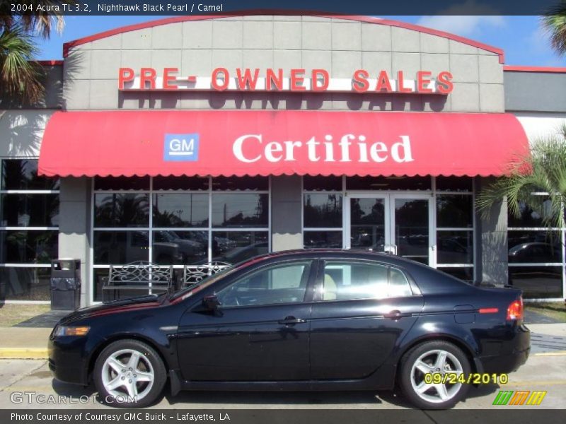 Nighthawk Black Pearl / Camel 2004 Acura TL 3.2