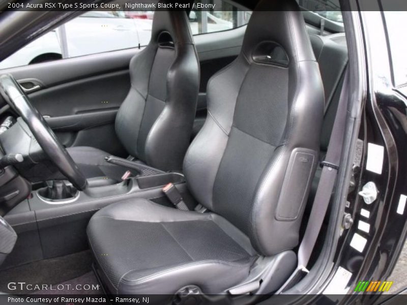 Nighthawk Black Pearl / Ebony 2004 Acura RSX Type S Sports Coupe