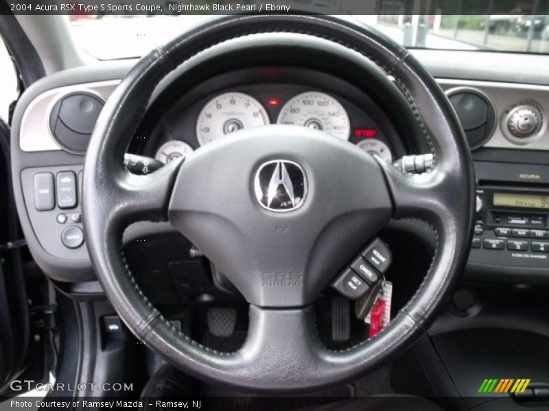 Nighthawk Black Pearl / Ebony 2004 Acura RSX Type S Sports Coupe