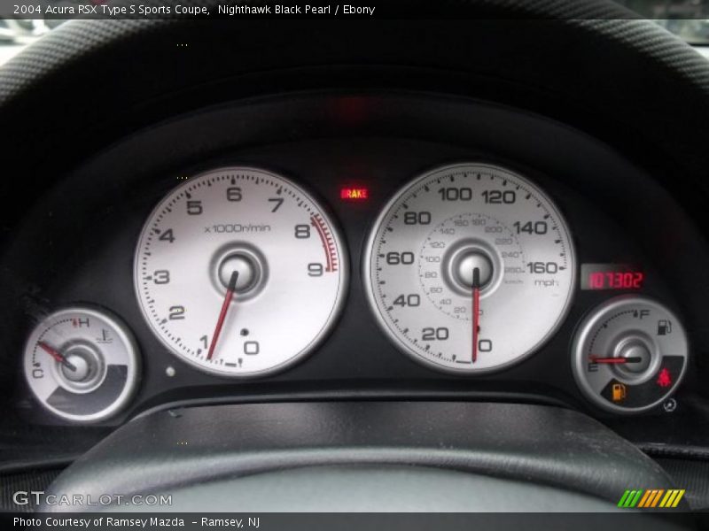 Nighthawk Black Pearl / Ebony 2004 Acura RSX Type S Sports Coupe