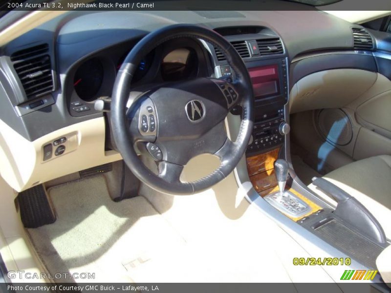 Nighthawk Black Pearl / Camel 2004 Acura TL 3.2