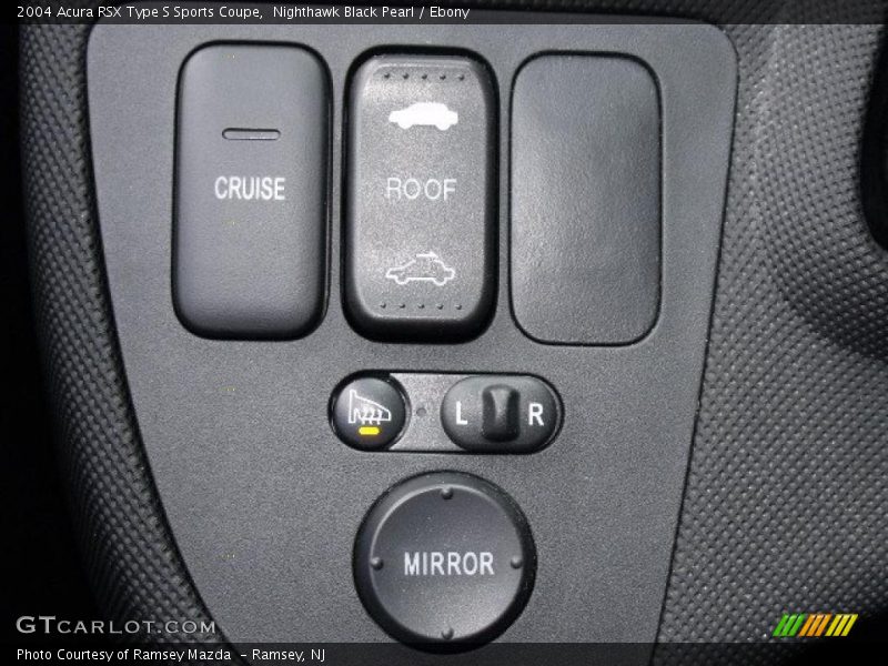 Nighthawk Black Pearl / Ebony 2004 Acura RSX Type S Sports Coupe