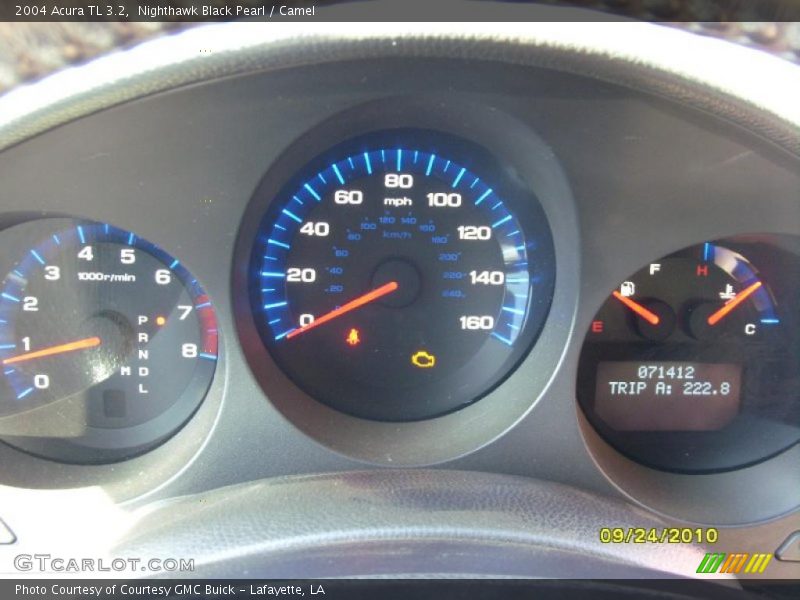 Nighthawk Black Pearl / Camel 2004 Acura TL 3.2
