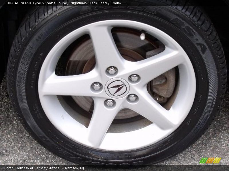 Nighthawk Black Pearl / Ebony 2004 Acura RSX Type S Sports Coupe