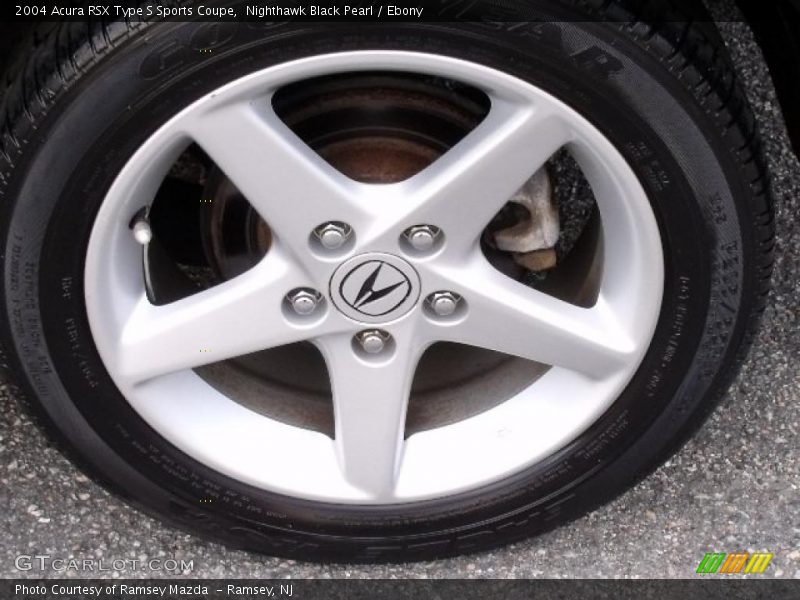 Nighthawk Black Pearl / Ebony 2004 Acura RSX Type S Sports Coupe