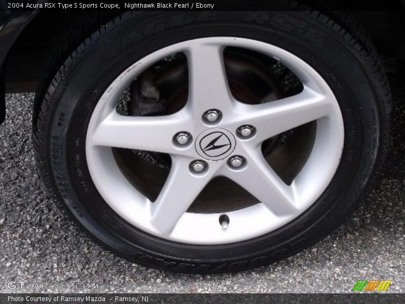 Nighthawk Black Pearl / Ebony 2004 Acura RSX Type S Sports Coupe