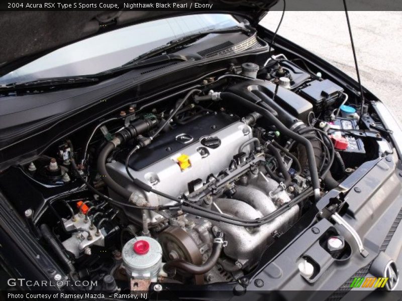 Nighthawk Black Pearl / Ebony 2004 Acura RSX Type S Sports Coupe